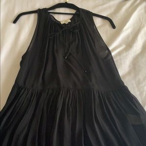 Wilfred Peplum black blouse